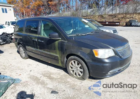 2013 Chrysler Town & Country Touring from USA, damaged, VIN 2C4RC1BG3DR659104